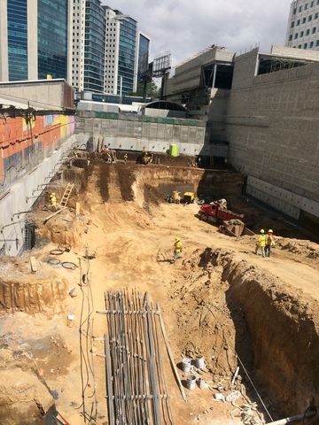 Inicio de labores: demolición de estructuras existentes