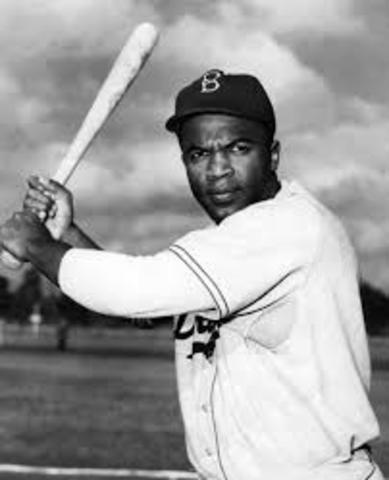 1947- Jackie Robinson