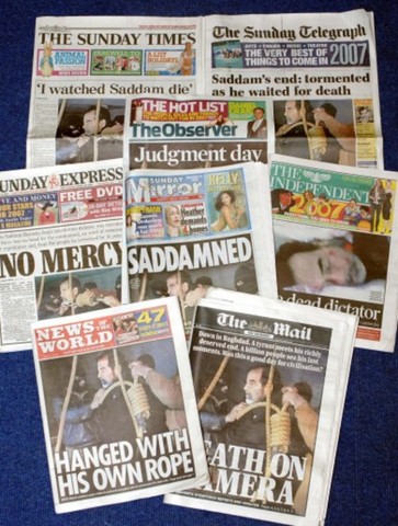 Saddam Hussein Execution