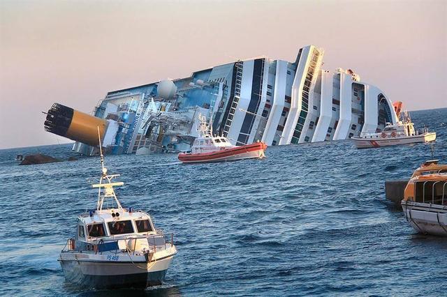The cruise "Costa Concordia"