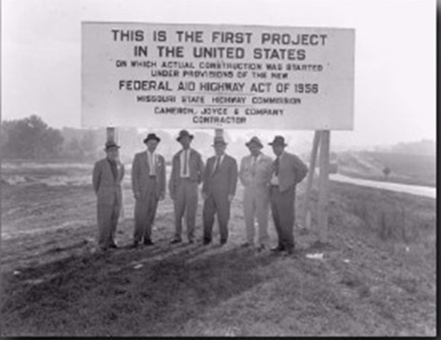 Interstate Highway System Created (Dwight Eisenhower)