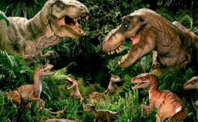 Naceron os dinosauros