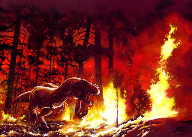 Desapareceron os dinosauros