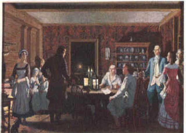 Paul Revere becomes a member of "The Mechanics"