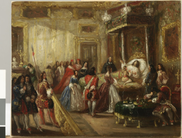 Décès de Louis XIV