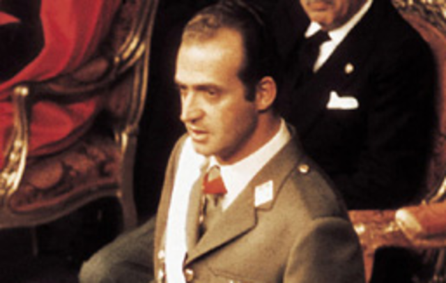 Rey Juan Carlos y Arias Navarro