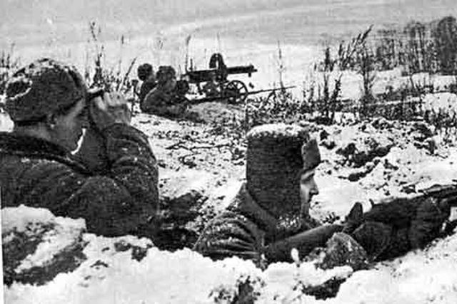 бои оборонительного характера советских войск под городом Москвой