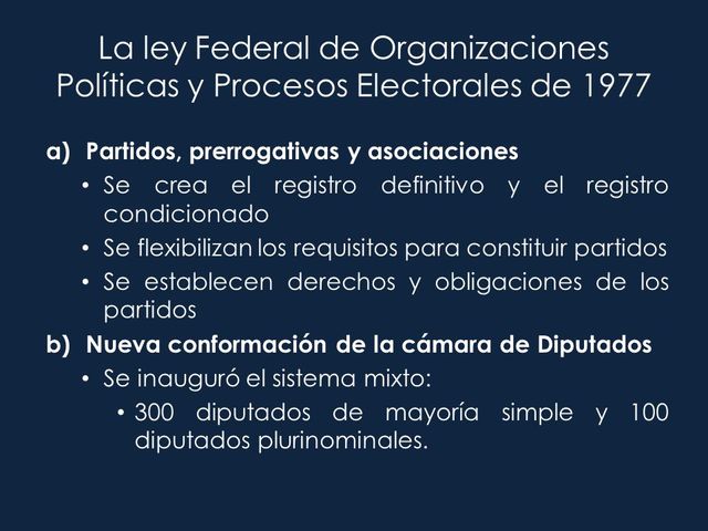 apertura electoral