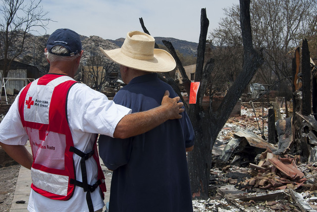 Red Cross Responds to Yarnell Hill Fire