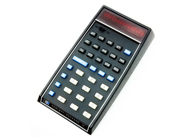 the first hand held calculator