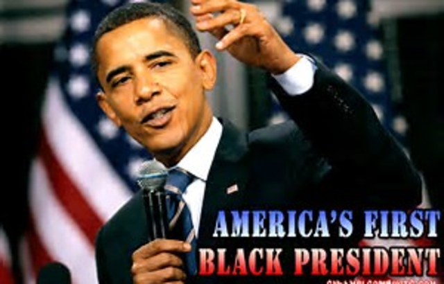 Barack Obama becomes President