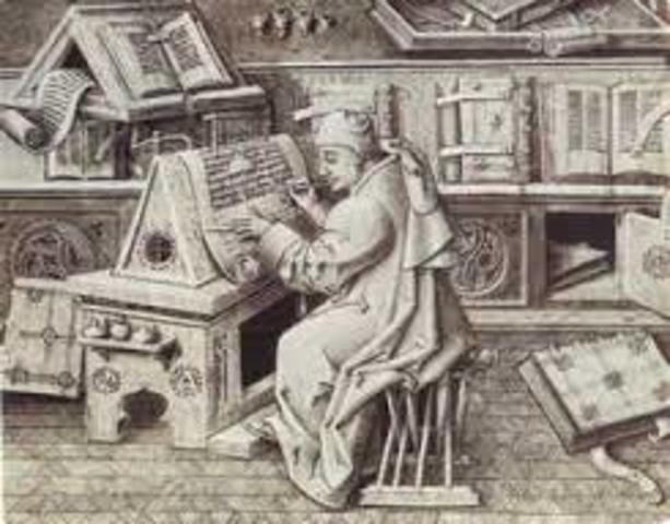 Invención de manuscritos.