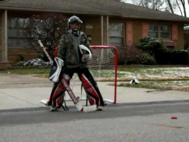 Becoming a goalie