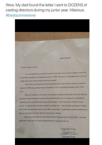 Getting an internship