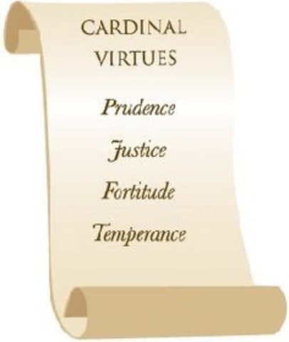 The four cardinal virtues