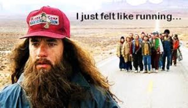 Forrest Runs across the country