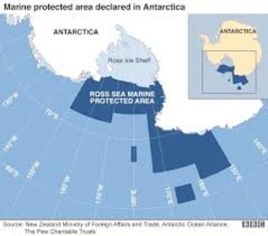 WORLD'S LARGEST MARINE PROTECTED AREA ESTABLISHED OFF ANTARCTICA