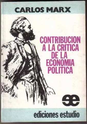 Critica de la economía política