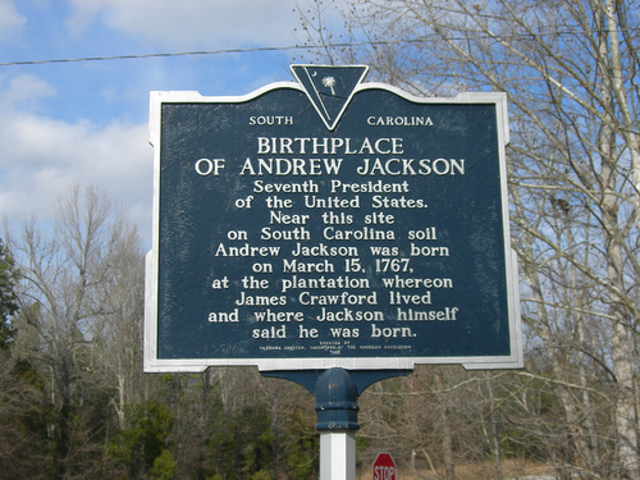 The Birth of Andrew Jackson