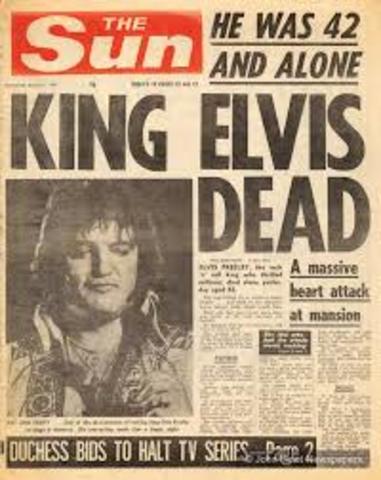 Elvis Presley Death