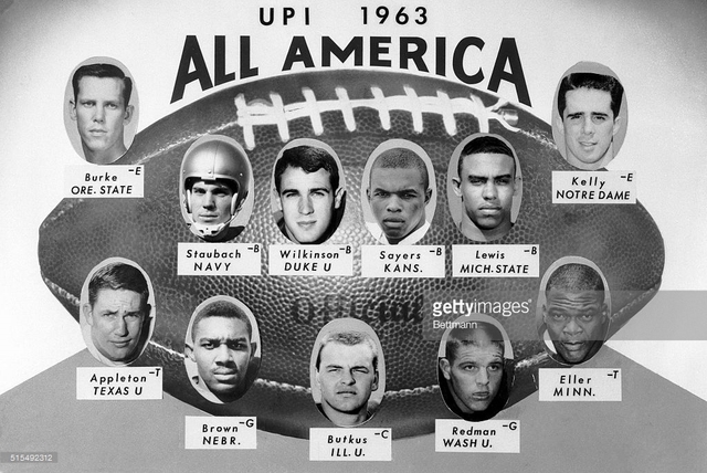 All American Football team meets JFK!