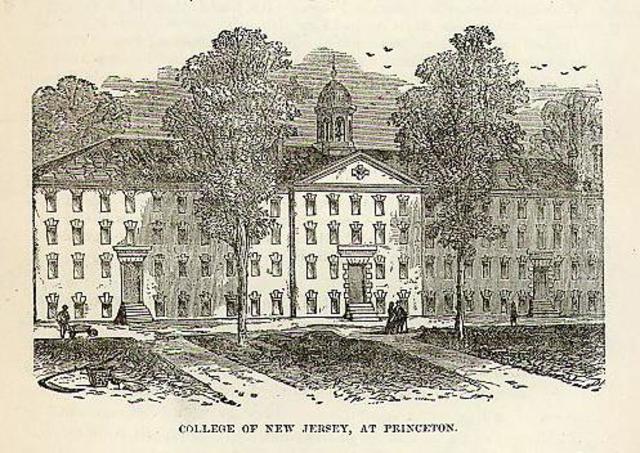 Aaron Burr goes to college