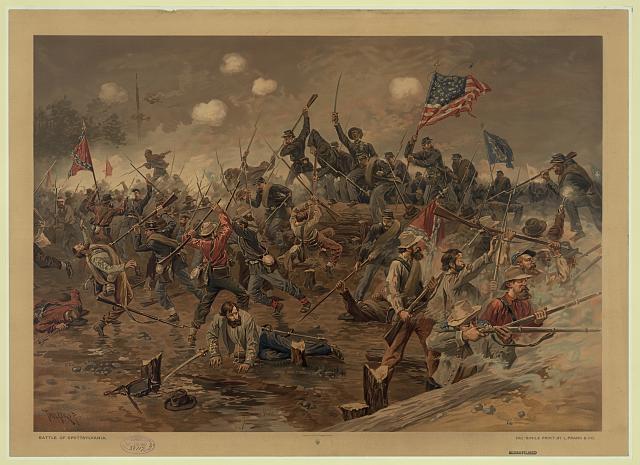 The Battle of Spotsylvania (May)