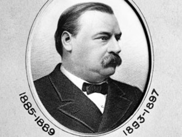 President: Re-election of Grover Cleveland