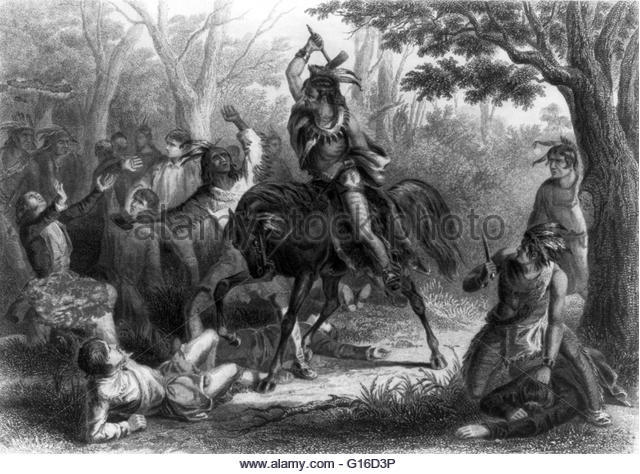 Tecumseh Joins a Band of Shawnee