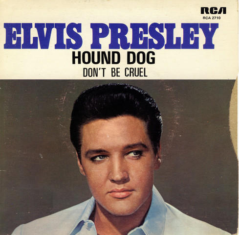 Elvis releases houndog