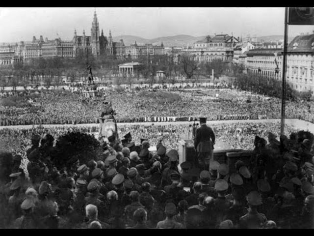 Hitler Forces Austria to Join Germany
