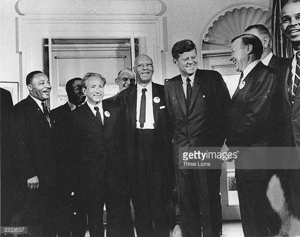 All-American Team meets President John F. Kennedy