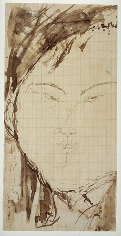 AMEDEO MODIGLIANI «Portrait du peintre Eduardo Garcia Bénito»