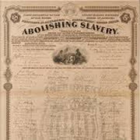 Ratification of 13th Amendment