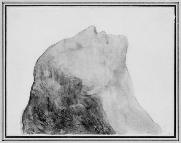 KAHLIL GIBRAN «&nbsp;vers l'infini (portrait de la mère de l'artiste) »