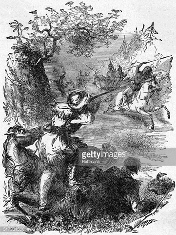 Jim Bowie Vs Indians