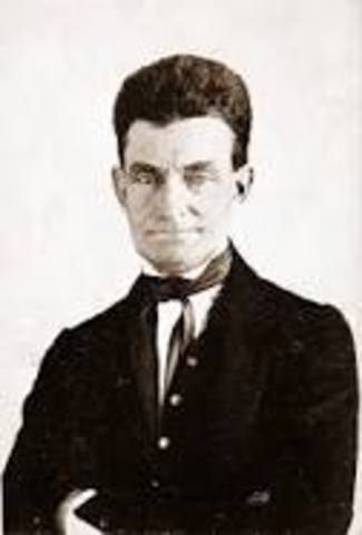 John Brown kills 5 homesteaders in Kansas