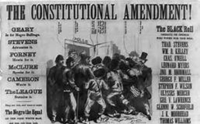 Ratification of the 13th amendment