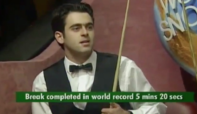 Fastest Ever Maximum Break