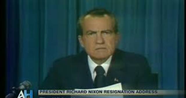 Nixon's resignation