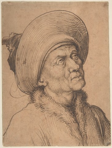 MARTIN SCHONGAUER  « Buste d’homme »