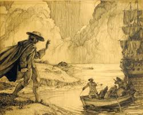 Nathan Hale Gets Captured