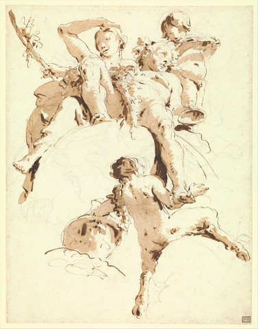 GIOVANNI BATTISTA TIEPOLO «&nbsp;Bacchus et Ariane&nbsp;»
