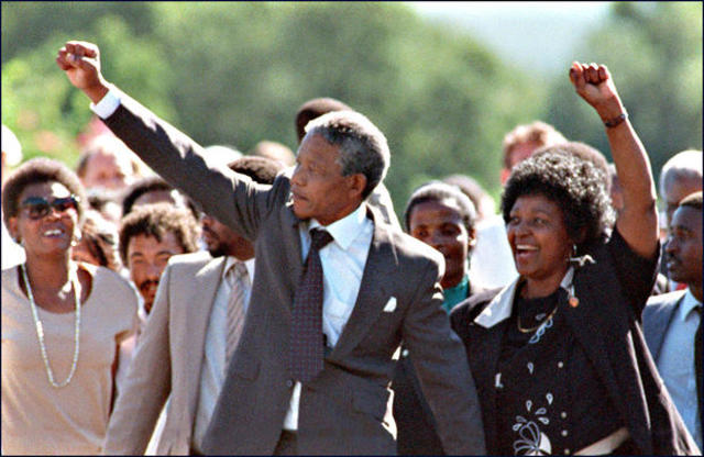 Nelson Mandela released