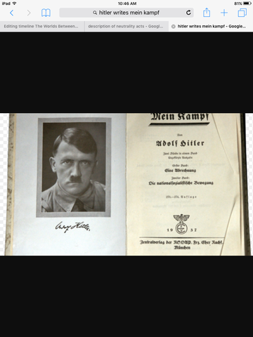 Hitler writes Mein Kampf