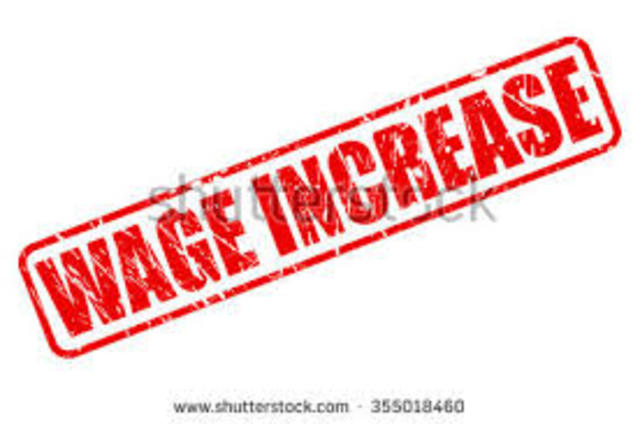 Wage increase