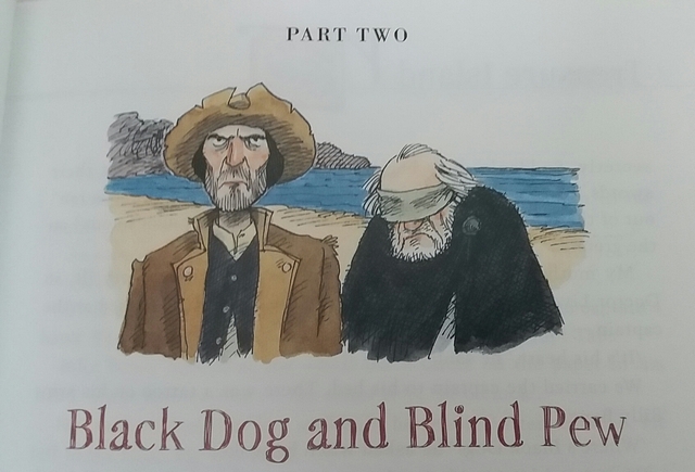 BLACK DOG AND BLIND PEW