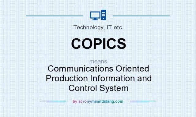 Década 60's: Software comercial IBM COPICS