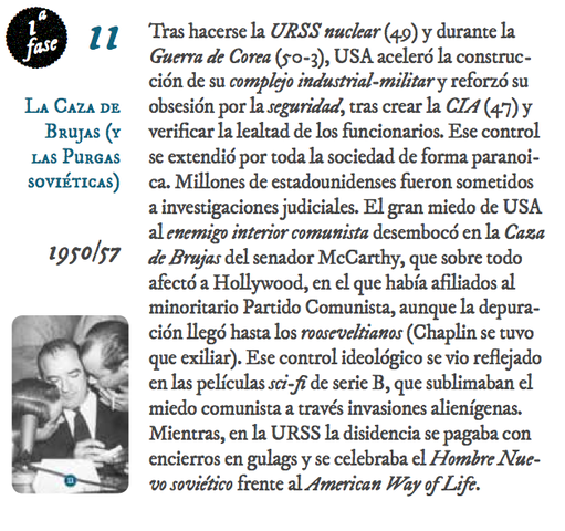 11. La Caza de Brujas (y las Purgas soviéticas) (1950-57)