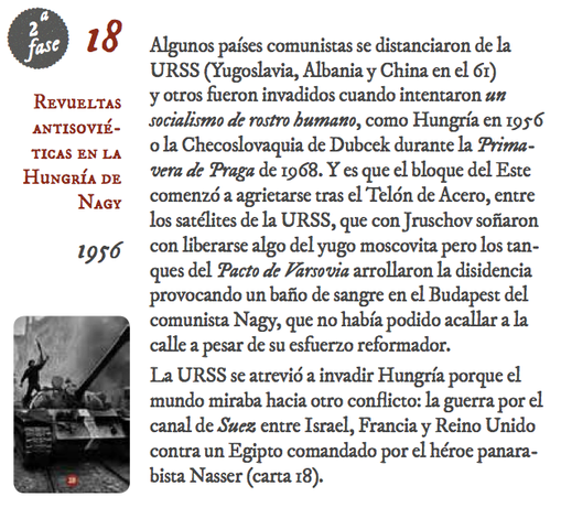 18. Revueltas antisoviéticas en la Hungría de Nagy